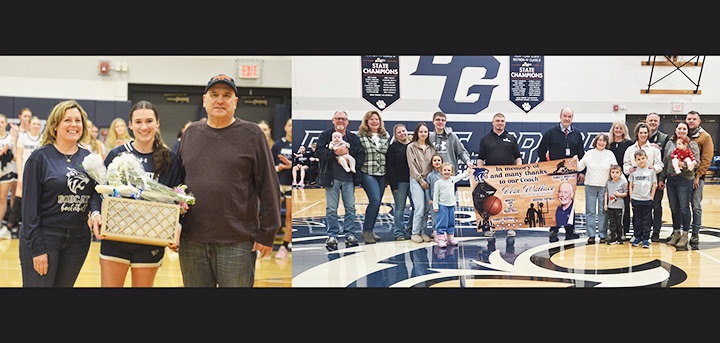 BG girls honor senior Chandler Benjamin in win over Deposit-Hancock